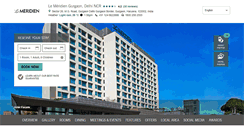 Desktop Screenshot of lemeridiengurgaondelhincr.com